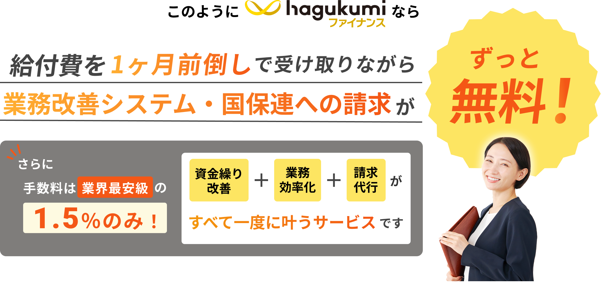 はぐくみファイナンスのサービス利用にはGLUGが提供する、haguパスのご利用が必要です